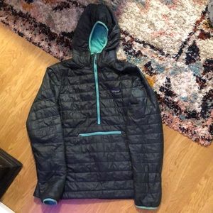 Patagonia 1/4 Zip Nanopuff Hooded Bivy Pullover